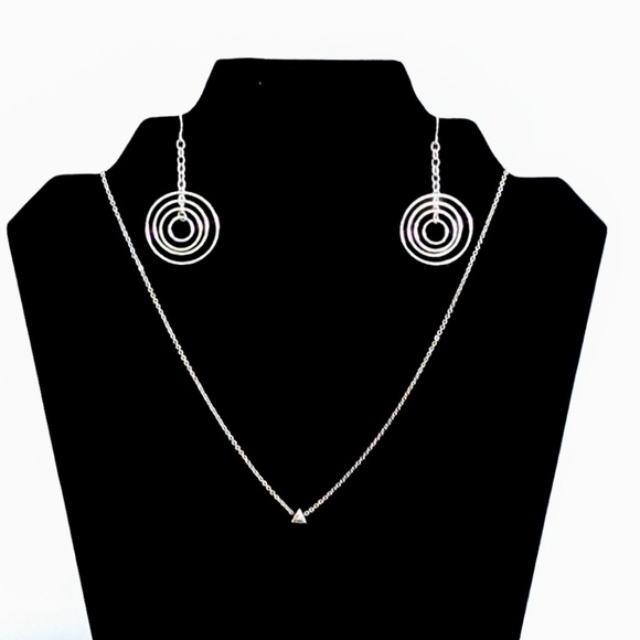 3 for $20 Floating earings and necklace - Picture 4 of 8
